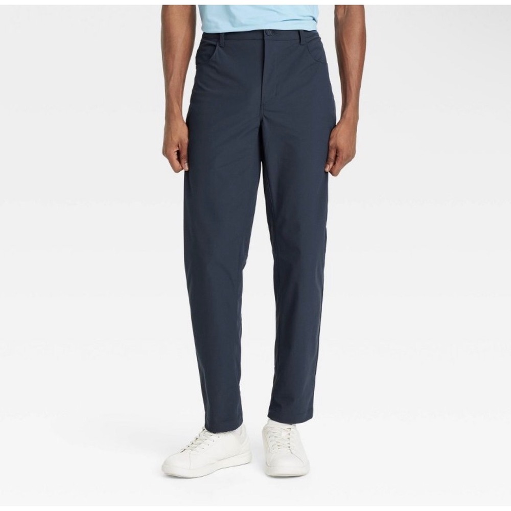 All in Motion‎ Mens Golf Pants Navy Blue 34x32 Stretch